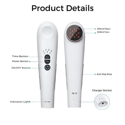 Portable Cold Laser Therapy Device for Pain Relief