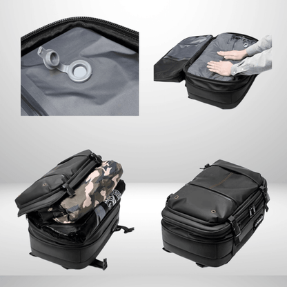CompriBag – Space-Saving Vacuum Travel Backpack with Expandable Capacity (25L–60L)