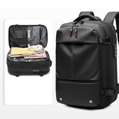 CompriBag – Space-Saving Vacuum Travel Backpack with Expandable Capacity (25L–60L)