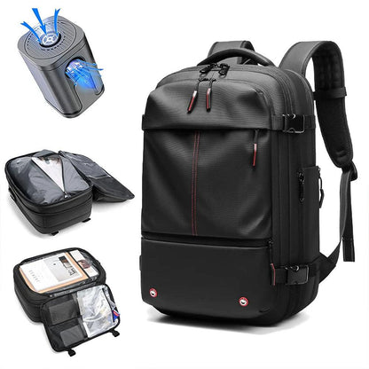 CompriBag – Space-Saving Vacuum Travel Backpack with Expandable Capacity (25L–60L)