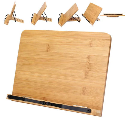 Portable Adjustable Book Stand – Ergonomic Reading & Tablet Holder for Study, Work & Travel