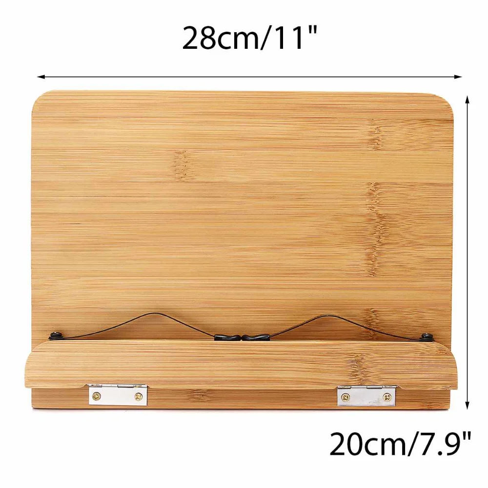 Portable Adjustable Book Stand – Ergonomic Reading & Tablet Holder for Study, Work & Travel