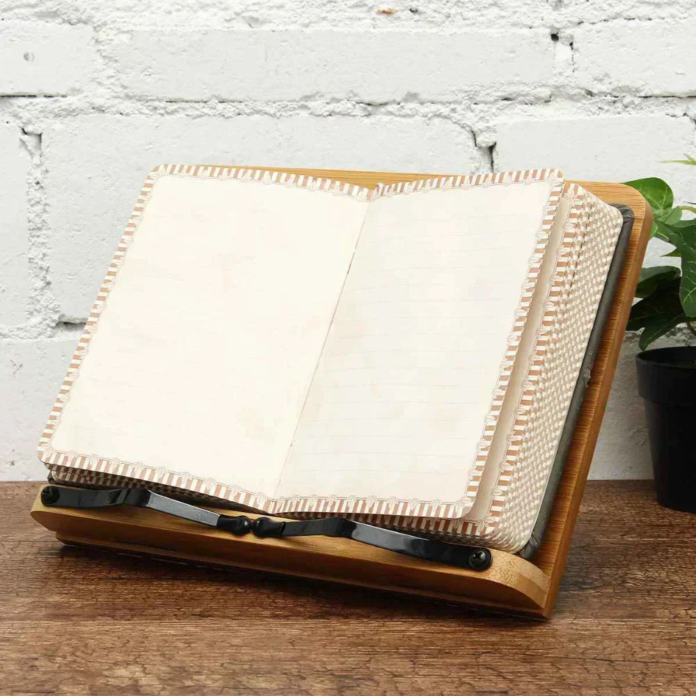 Portable Adjustable Book Stand – Ergonomic Reading & Tablet Holder for Study, Work & Travel