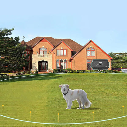 Wireless Dog Fence with Remote – Portable Electric Pet Containment System (Up to 500m Range)
