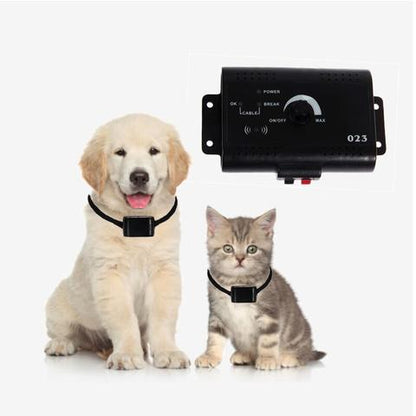 Wireless Dog Fence with Remote – Portable Electric Pet Containment System (Up to 500m Range)