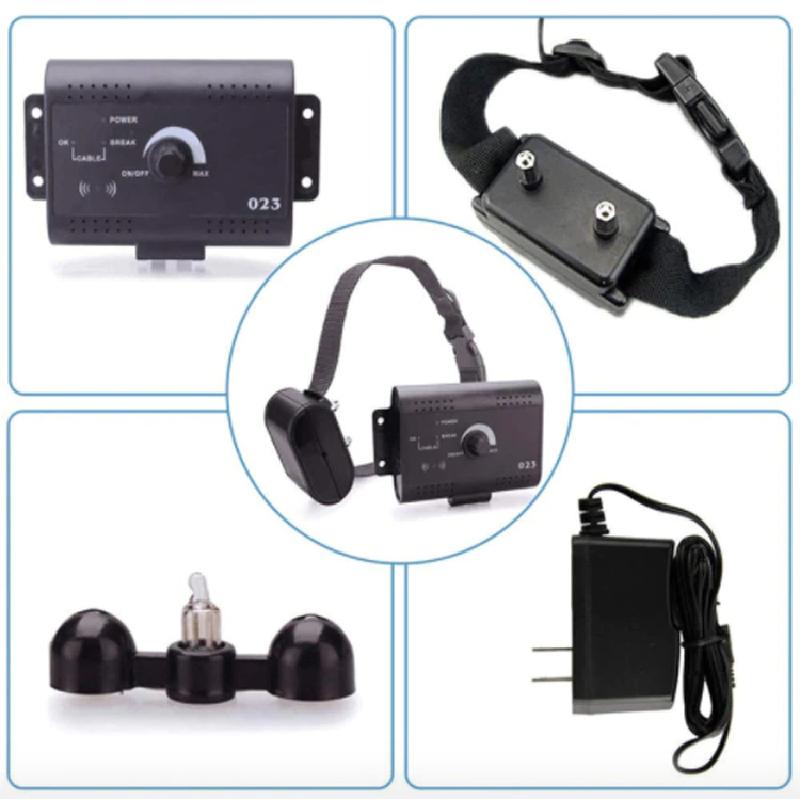 Wireless Dog Fence with Remote – Portable Electric Pet Containment System (Up to 500m Range)