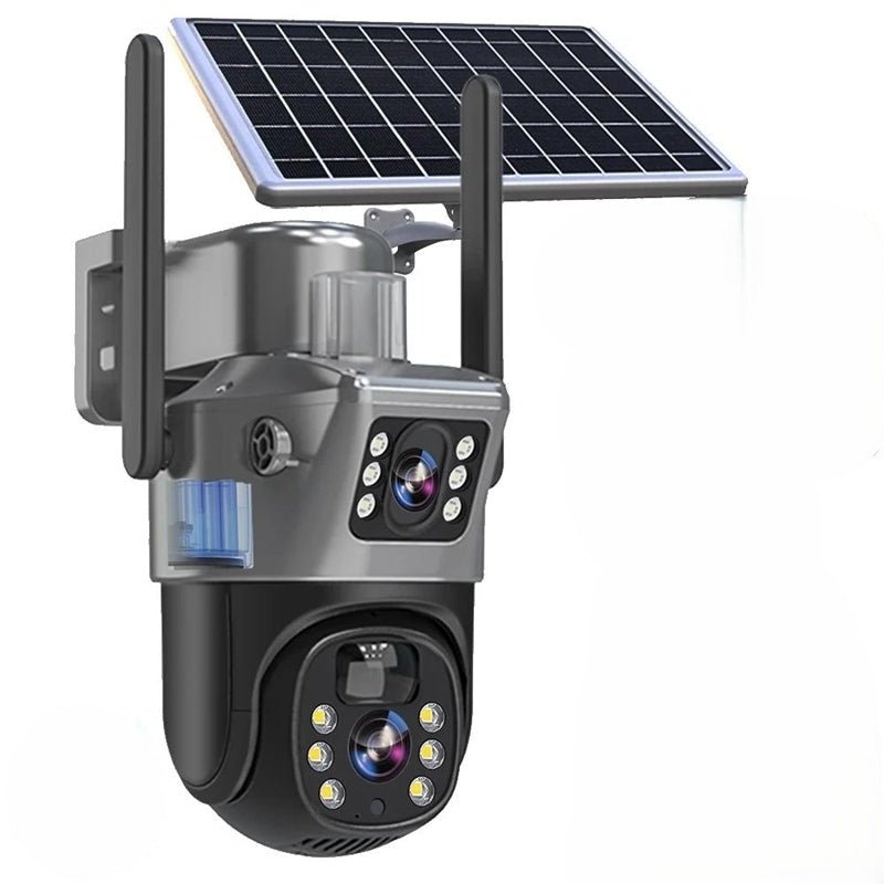 DualGuard Solar 4K – Wireless Security Camera with Solar Panel & 360° App Control