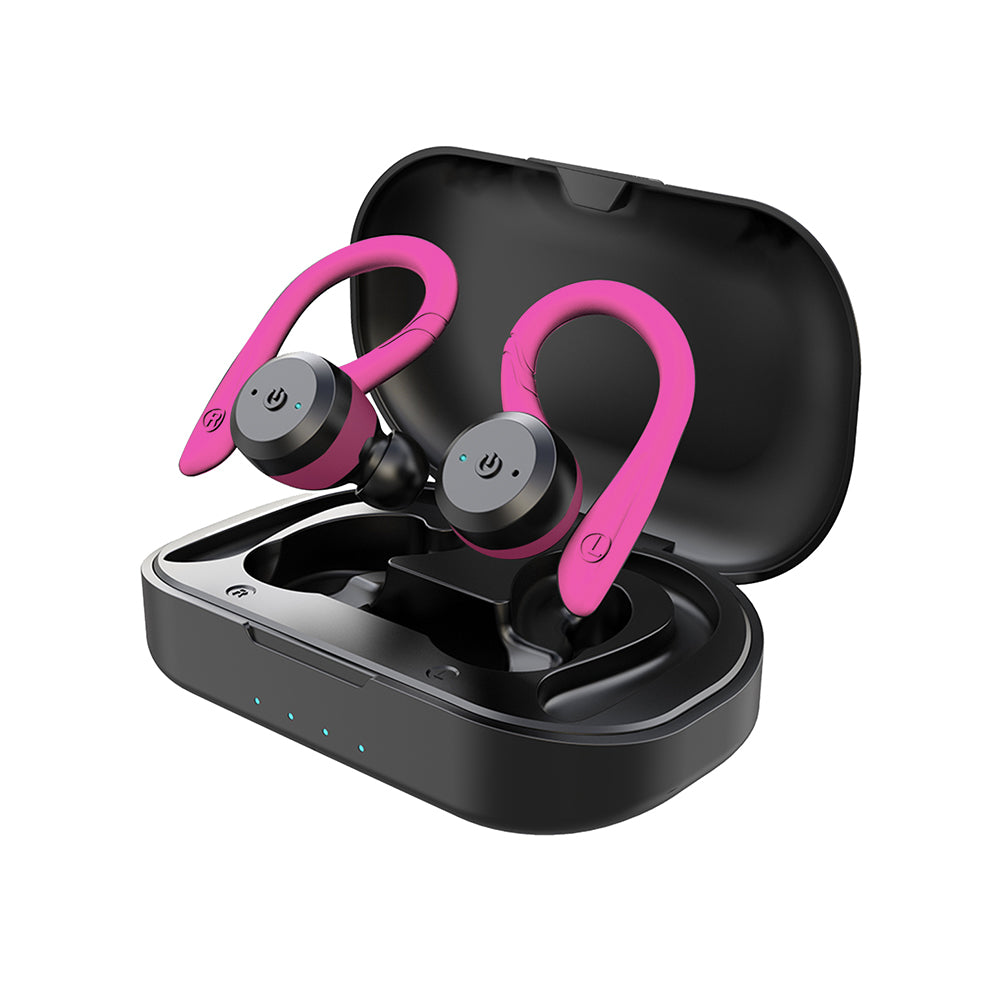 Vega Waterproof Wireless Sport Earbuds – 20 Hours Playtime | Bluetooth 5.0, IPX7 for Swimming & Fitness