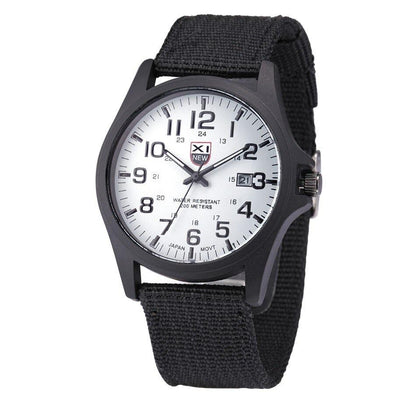 Tactical Military Watch – Durable & Waterproof Army-Style Wristwatch