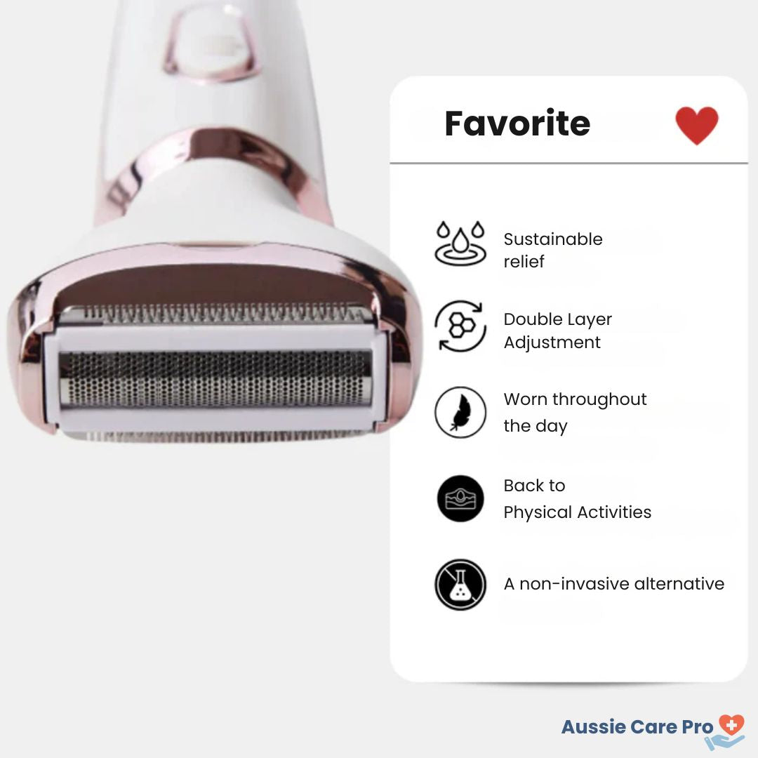 Painless 4-in-1 Epilator – Gentle Full Body Hair Removal