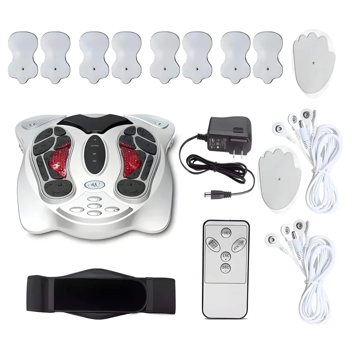 Multifunctional Foot Massager with Heat & EMS Therapy