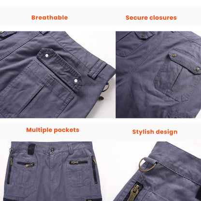 Men's Outdoor Cargo Shorts – Quick Dry, Multi-Pocket, Stretch Fit