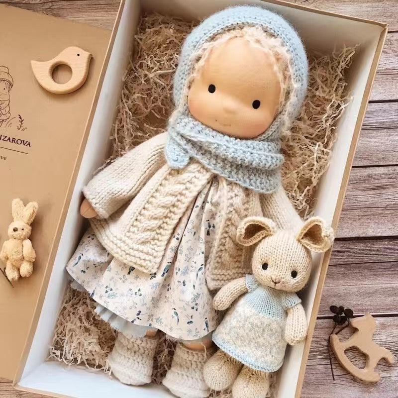 Handmade Waldorf Doll – Imaginative Play Companion | Natural Educational Toy for Children