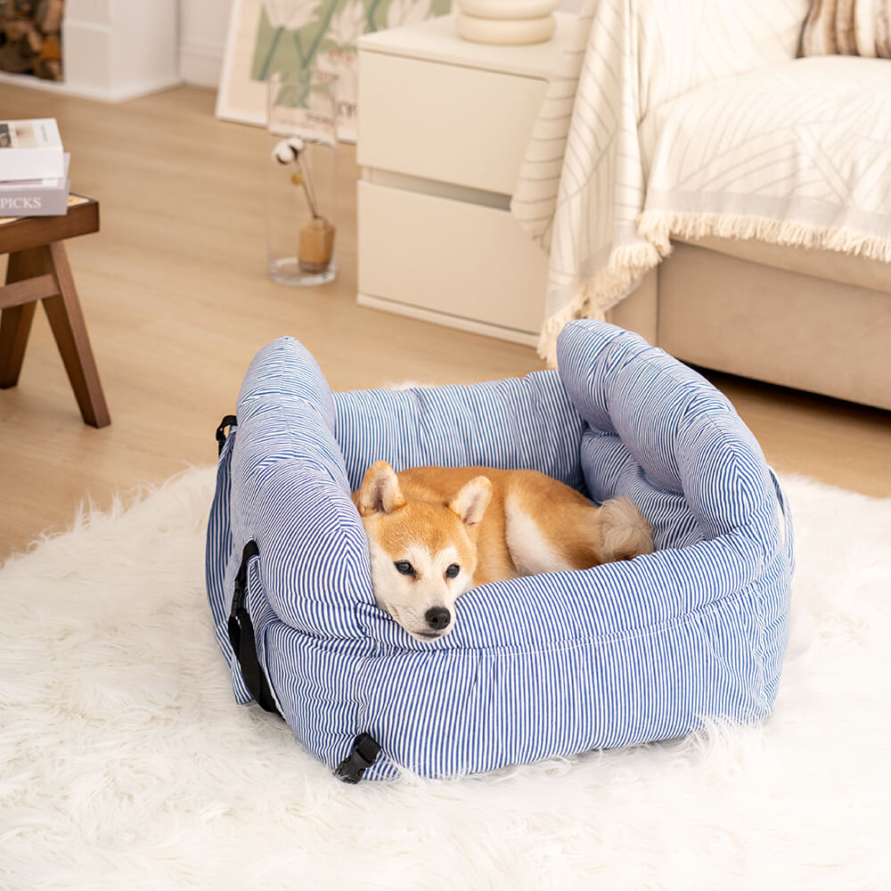 ComfyRide - Dog Car Seat Bed – Safe, Soft & Travel-Friendly Pet Carrier