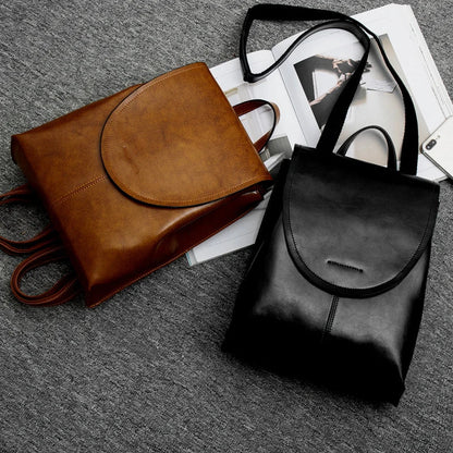 Trendy Leather Backpack for Women – Stylish, Versatile & Durable