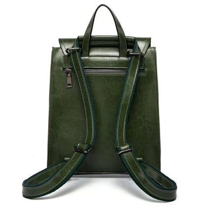 Trendy Leather Backpack for Women – Stylish, Versatile & Durable