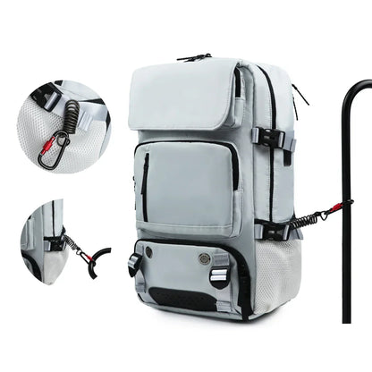 TRAVELMAX Pack – Large Waterproof Travel Backpack with USB Charging Port