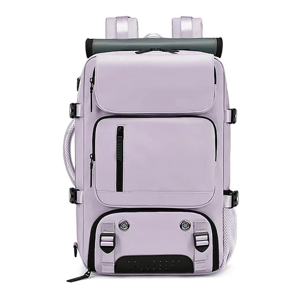 TRAVELMAX Pack – Large Waterproof Travel Backpack with USB Charging Port