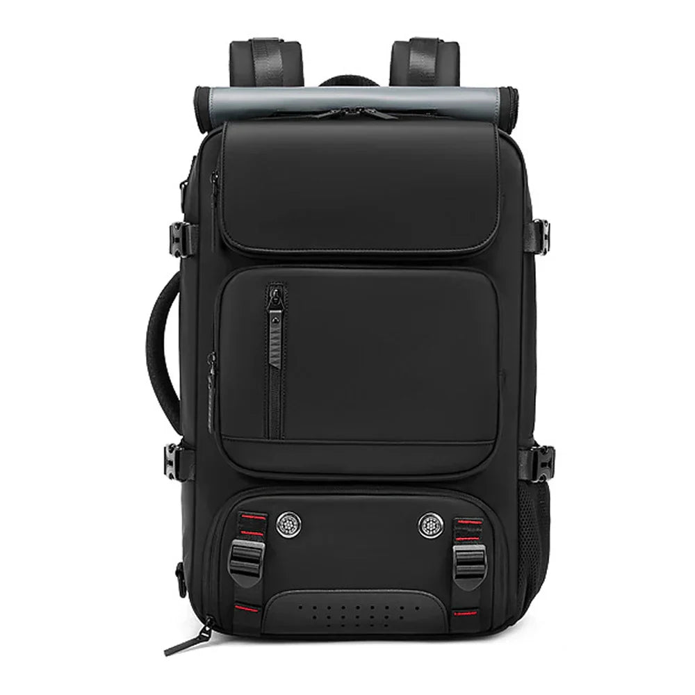 TRAVELMAX Pack – Large Waterproof Travel Backpack with USB Charging Port