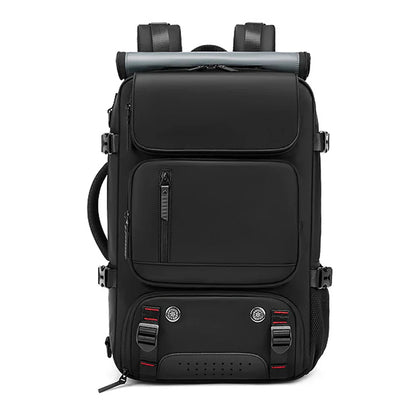 TRAVELMAX Pack – Large Waterproof Travel Backpack with USB Charging Port