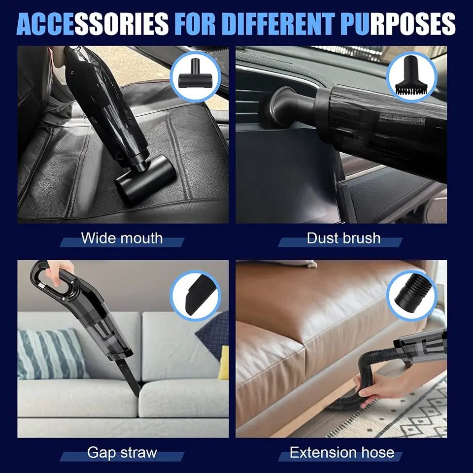 FurMaster – Compact Handheld Vacuum Cleaner for Pet Hair