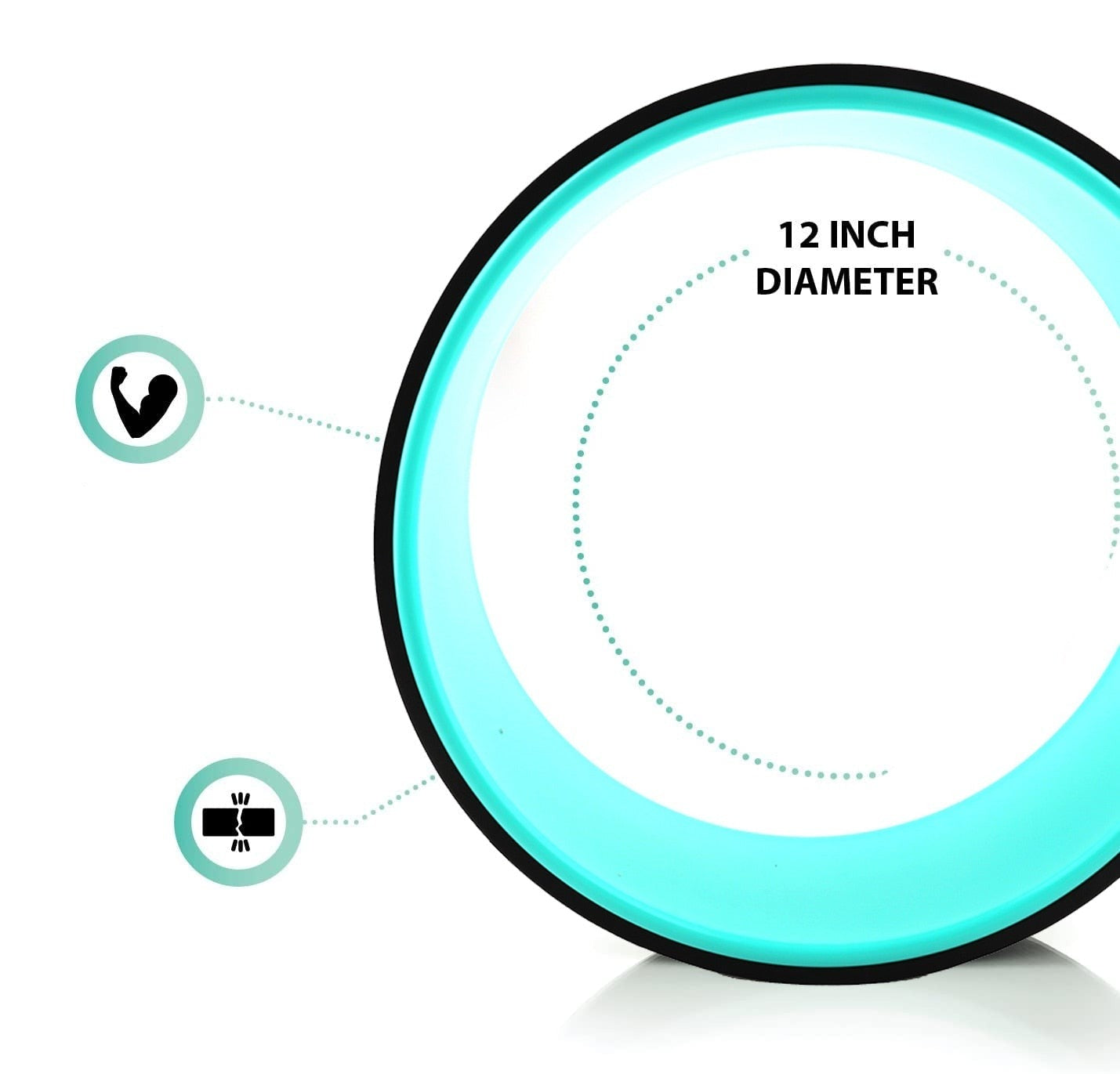 Yoga Wheel – Ultimate Support for Flexibility, Strength & Back Pain Relief