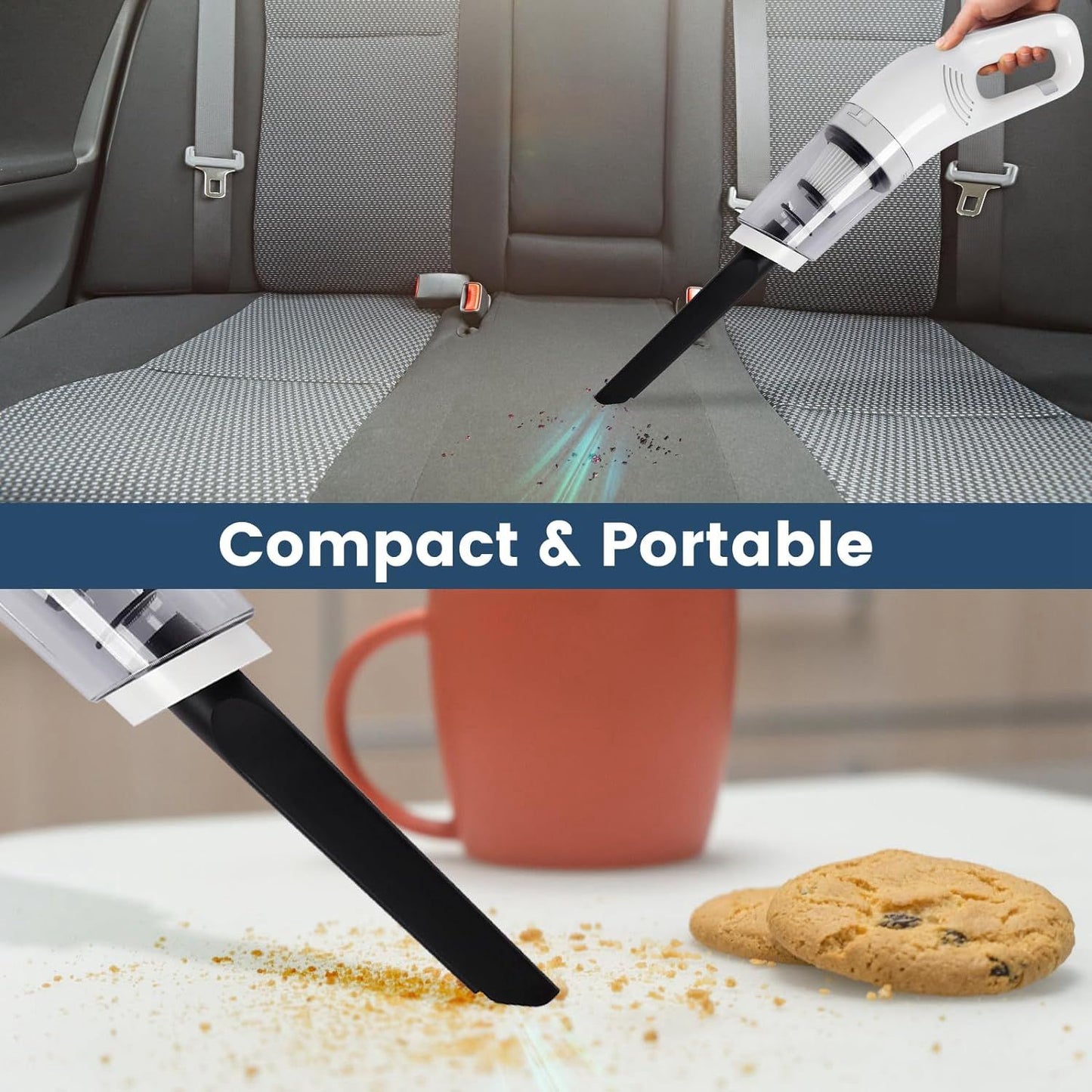 FurMaster – Compact Handheld Vacuum Cleaner for Pet Hair