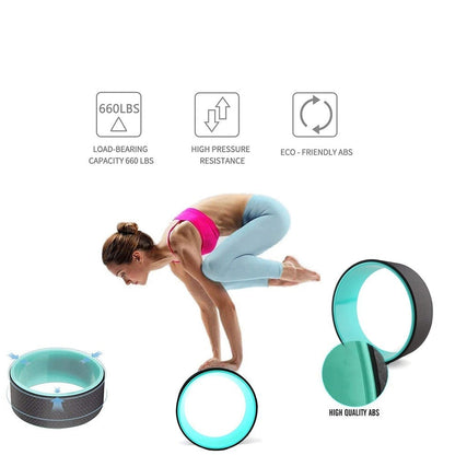Yoga Wheel – Ultimate Support for Flexibility, Strength & Back Pain Relief