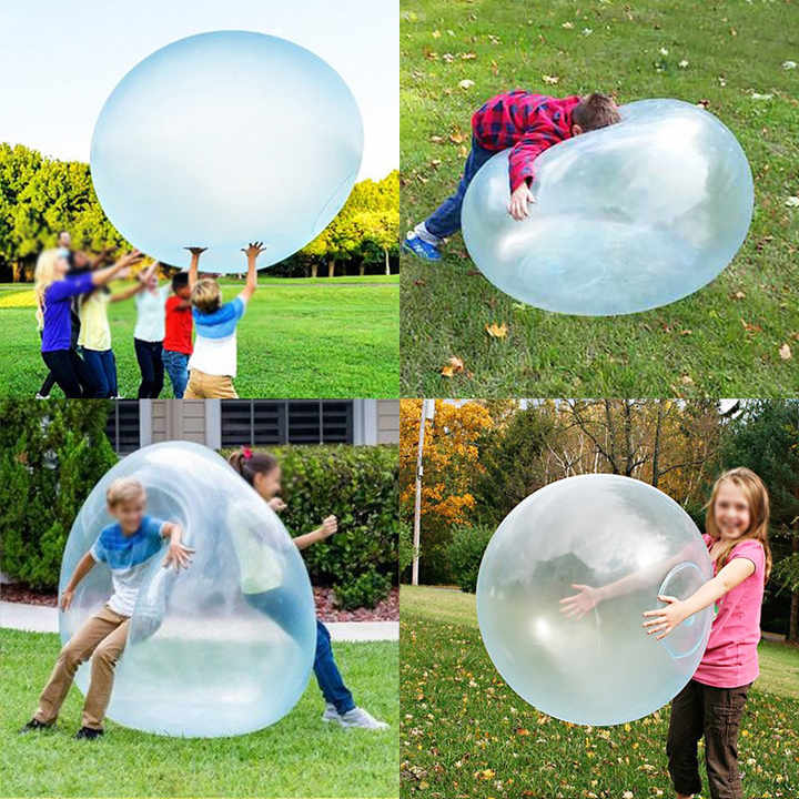 WobbleBubble – Giant Inflatable Play Ball for Kids Aged 5+ | Encourages Movement, Balance & Outdoor Fun