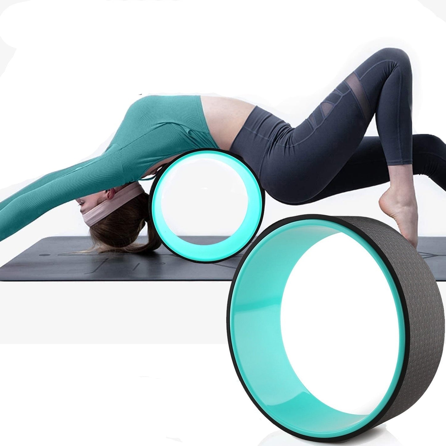 Yoga Wheel – Ultimate Support for Flexibility, Strength & Back Pain Relief