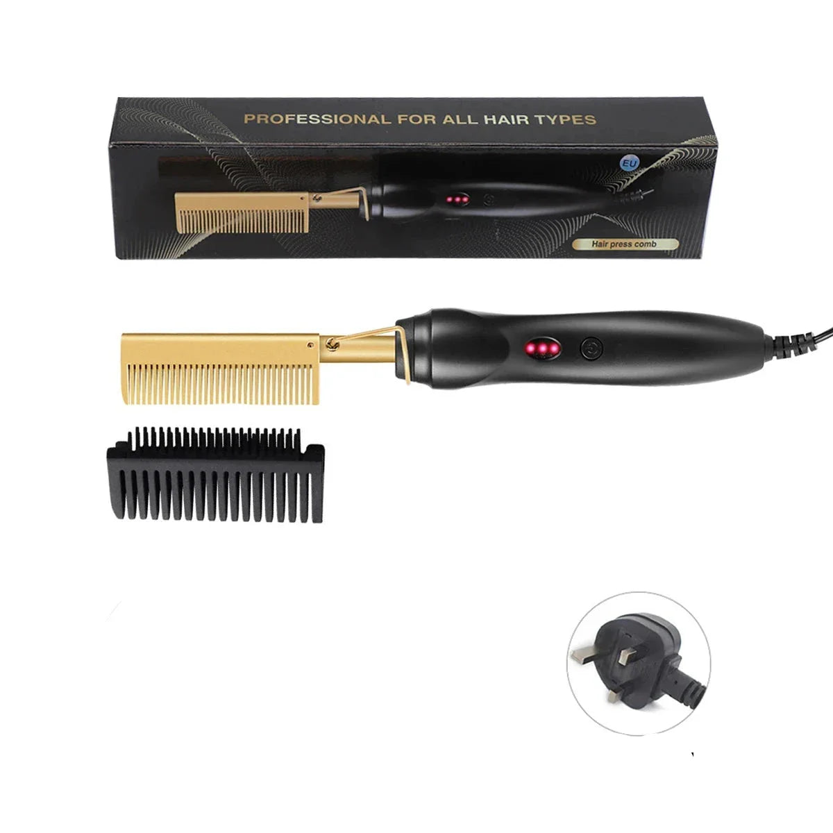 HeatMaster – Portable Beard & Hair Styling Comb