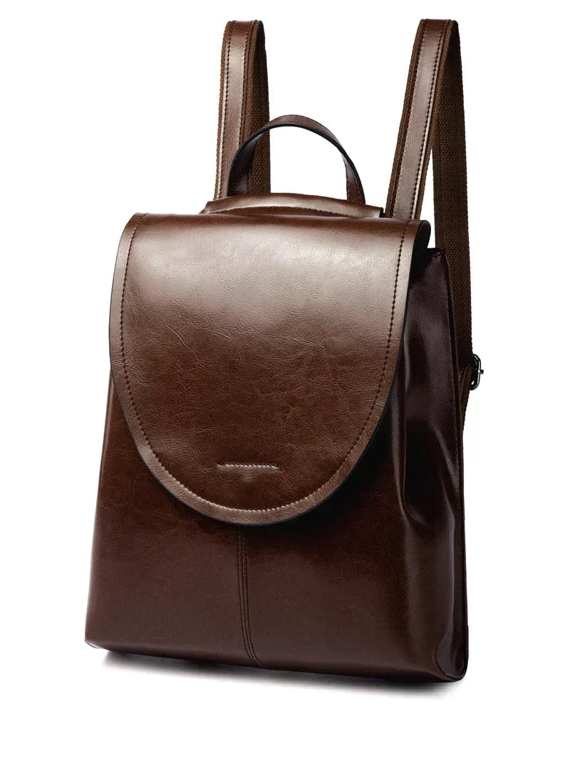 Trendy Leather Backpack for Women – Stylish, Versatile & Durable