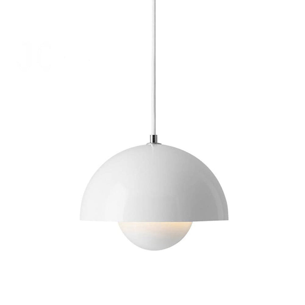 Half-Circle Colourful Chandelier – Modern Scandinavian Ceiling Light for Dining, Living & Office