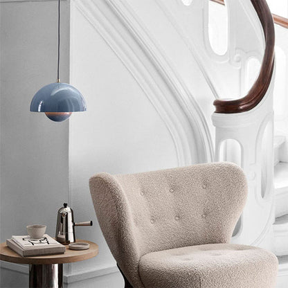 Half-Circle Colourful Chandelier – Modern Scandinavian Ceiling Light for Dining, Living & Office