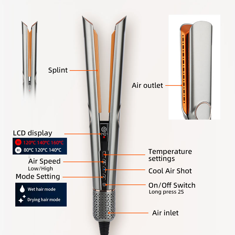 StraightStyler | 2-in-1 Hair Dryer & Straightener for Effortless Styling