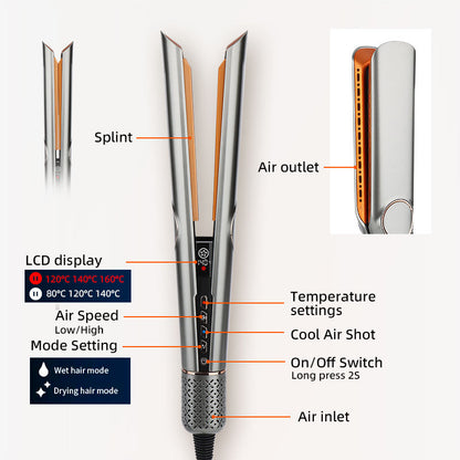 StraightStyler | 2-in-1 Hair Dryer & Straightener for Effortless Styling