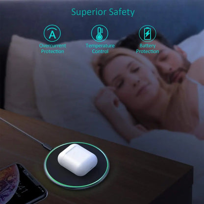 30W Fast Wireless Charging Pad | Premium USB-C MagSafe Charger for Apple iPhone, Samsung & Android