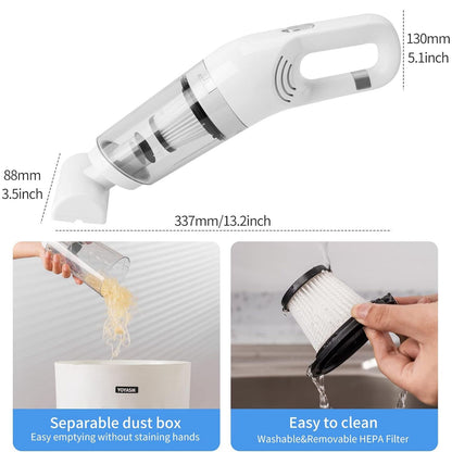 FurMaster – Compact Handheld Vacuum Cleaner for Pet Hair