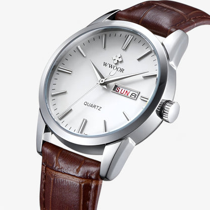 Renzo | Classic Luxury Leather Watch – Timeless Elegance for Every Occasion