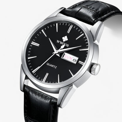 Renzo | Classic Luxury Leather Watch – Timeless Elegance for Every Occasion