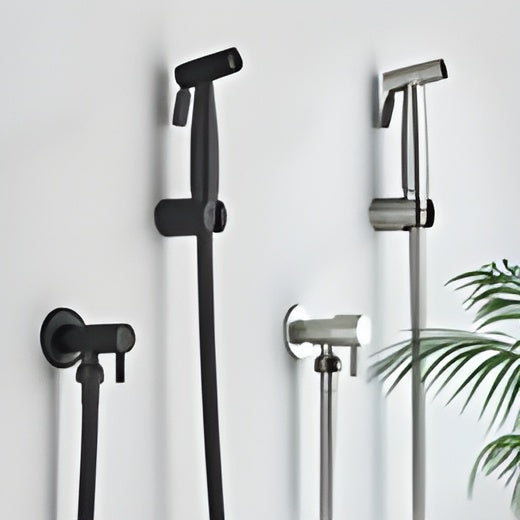 SilkStream Stainless Steel Bidet Sprayer – Hygienic Handheld Toilet Shower for Modern Bathrooms