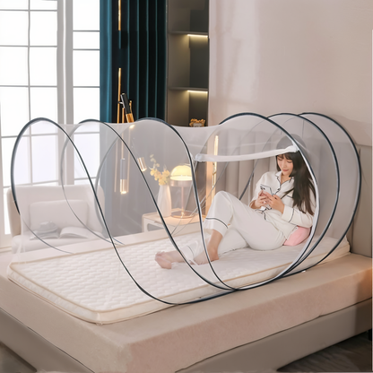 CircleGuard – Foldable Round Mosquito Net in Compact Travel Size