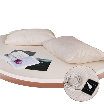 Premium Conductive Grounding Sheet – Fitted Earthing Bed Sheet Single & Double Sizes