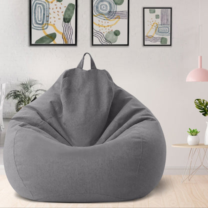 Luxury Linen Bean Bag – Ergonomic & Stylish Comfort Seating