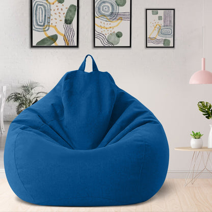 Luxury Linen Bean Bag – Ergonomic & Stylish Comfort Seating