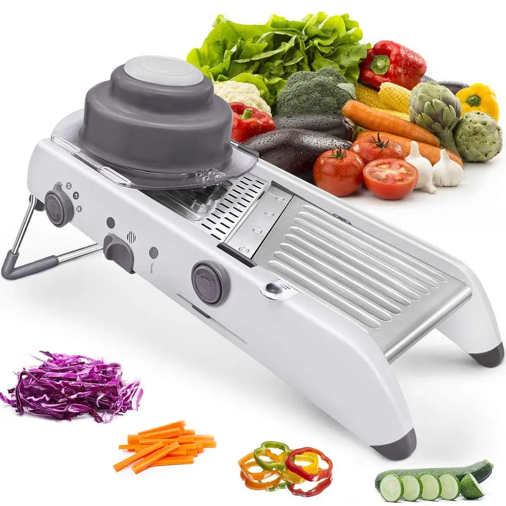 Arten Cutter Professional Mandoline Vegetable Slicer – Adjustable 304 Stainless Ste ...
