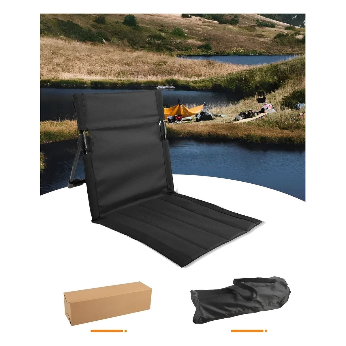 LeisureFold Chair – Lightweight Portable Folding Camping Chair for Outdoor Comfort