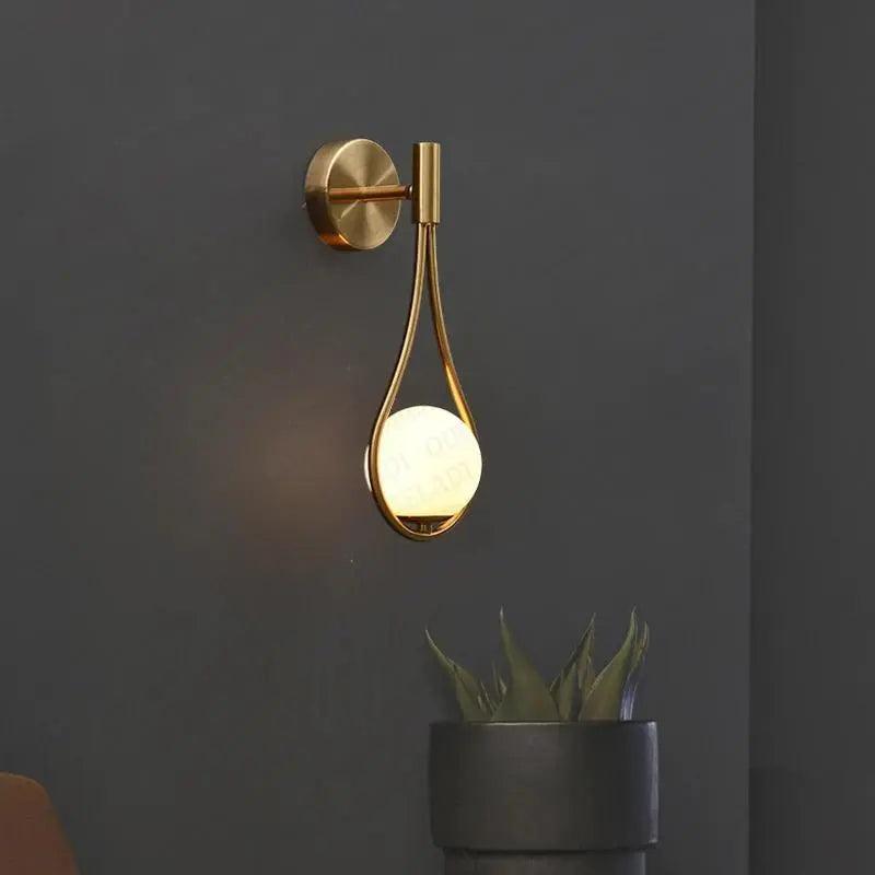 Minimalist Nordic LED Wall Light – Modern Scandinavian Indoor Lighting