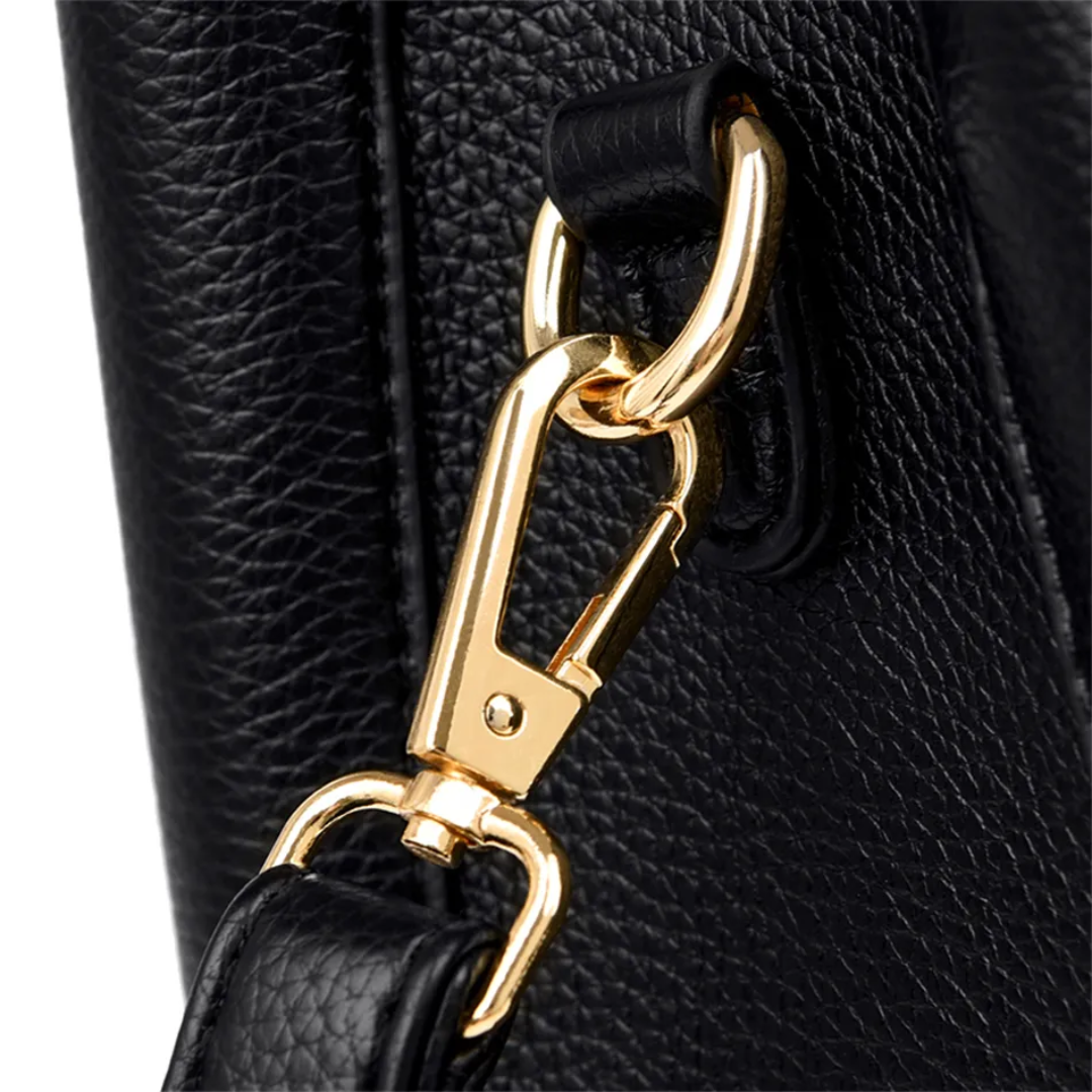 Vivian Luxury Shoulder Bag – Elegant PU Leather Handbag with Crossbody Strap