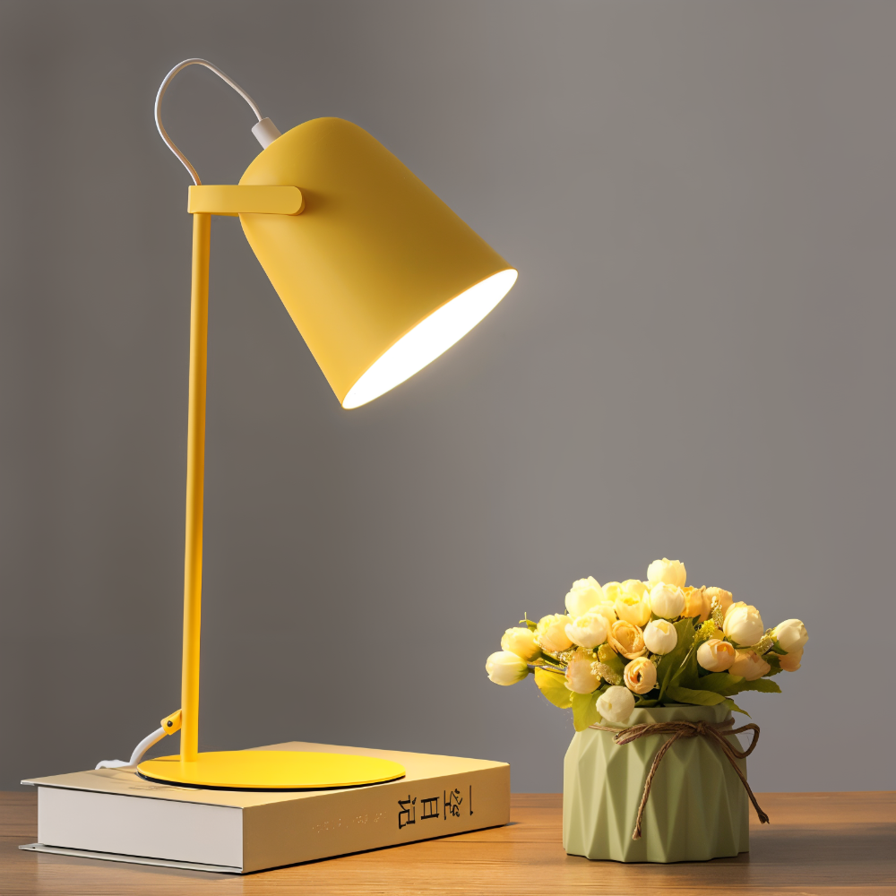 Modern Rotating Desk Lamp – Eye-Friendly Adjustable Lighting for Reading, Studying & Relaxing